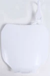 Acerbis 2042380002 Front Number Plate White. Fixed Price $30.95.