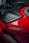Ducati Carbon Tank Cover For Panigale V4 96981051A. Fixed Price $283.00.