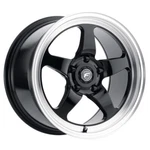 Forgestar F091 17X10 D5 Drag 5X115 ET30 BS6.6 Gloss Black W/ Machine Lip 78.1. Fixed Price $415.00.