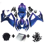 Chameleon Blue Purple Fairing Kit For Suzuki 2006 2007 SXR600 GSXR750 Body. Fixed Price $294.95.
