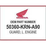 Honda Guard, L. Engine 50360-KRN-A90 Oem New. Fixed Price $11.85.