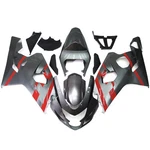 Red Gray Fairings For 2004 2005 Suzuki GSXR600 GSXR750 K4 Abs Injection Bodywork. Fixed Price $414.95.