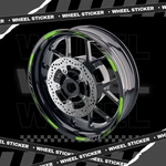 Green 17'' Rim Wheel Sticker Decal Strip Tape L02B For Ducati Streetfighter V4. Fixed Price $36.50.