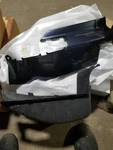 Honda PC800 Pacific Coast Left Plastic Rear Trunk Side Cover + Bonus Part. Fixed Price $99.95.