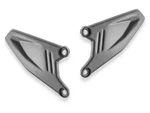 Ducati Hypermotard 698 Carbon Fiber Heel Guards - Dbk. Fixed Price $170.55.