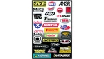 Factory Effex Sponsor Sticker Kit Decal 10-68004. Fixed Price $14.95.