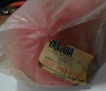 Nos 1979-87 Yamaha QT50 Red Right Side Cover Oem 3L8-21721-00-00 (069). Fixed Price $190.00.