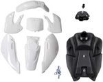 Plastic Fender Fairing Body Kit Gas Tank For Kawasaki KX65 KLX110 Suzuki DRZ110. Fixed Price $97.57.