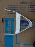 Yamaha Fzr 1000 Genesis Front Fairing 'v' Panel. Fixed Price $53.76.