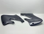 97 98 99 Honda CR125R CR250R Ufo Black Body Side Panels Radiator Shrouds Set. Fixed Price $39.95.