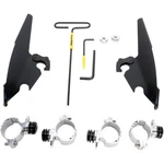 Memphis Shades Batwing - Mounting Kit Black XL12C MEB2008. Fixed Price $149.35.