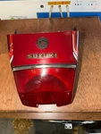 Oem Suzuki Rear Seat Cowl Section Tailight Fairing. Fixed Price $50.00.