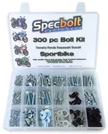 300PC Bolt Kit Kawasaki Ninja HR2 ZX10R ZX11 ZX12R ZX14 ZX6R ZX7R ZX9R. Fixed Price $65.00.