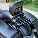 Backrest Sissy Bar & Rack For Harley Touring Road King Street Glide 2009-26. Fixed Price $114.71.