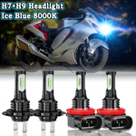 H7 H9 For Suzuki Hayabusa 2008 2009 2011-2018 Motorcycle Led Headlight Bulbs. Fixed Price $21.99.