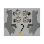 Memphis Shades Batwing Polished Trigger Lock Hardware - MEK1902. Fixed Price $159.95.