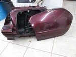 Honda Oem Rh Right Purple Saddlebag 2001 2008 GL1800 Goldwing 81231-MCA-000. Fixed Price $39.99.