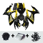Yellow Black Fairing Kit For Suzuki 2006 2007 GSXR600 GSXR750 K6 Body. Fixed Price $310.95.
