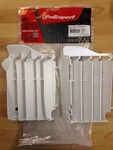 Honda 2014-2015 Polisport Radiator Louvres Guards White. Fixed Price $40.12.