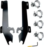 Memphis Shades MEK1946 Trigger-lock Mount Kit For Batwing Fairing Black. Fixed Price $151.95.