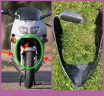 1994-1997 Honda Interceptor Front Chin Plastic Fairing Trim Cowl. Fixed Price $74.22.