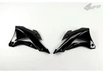 New Kawasaki KX85 KX100 KX112 Shrouds, Black, Ufo KA04728#001 KA04728-001. Fixed Price $40.00.