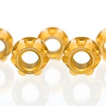 Billet Rear Wheel Sprocket Nuts Gold For XL1000V Varadero 01-05 06 07 08 09. Fixed Price $38.48.