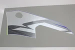 2004 Yamaha YZF-R6 Blue L/h Left Fairing Cowling Decal Graphic Sticker #5SL-2839. Fixed Price $73.89.