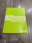Oem Suzuki 99500-42140-01E LT-F250/250F Service Manual. Fixed Price $19.99.