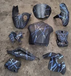 2008 Buell XB12X Ulysses Fairing Fender Airbox Lower Cowl Cover Panel Set. Fixed Price $499.95.