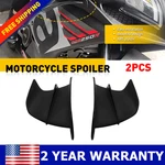 For Motorcycle Spoiler Side Winglets Air Deflector Decor Trim Car Auto Part. Fixed Price $14.99.
