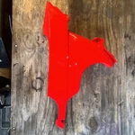 2015-2022 Honda CBR300R Oem Left Lower Side Fairing Cowl. Fixed Price $70.00.