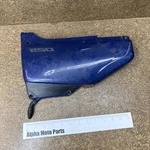 Honda Left Side Cover Fairing Plastic Number Plate Blue 1989. Fixed Price $85.00.