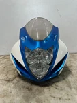 2013 11-26 Suzuki Gsxr 600 750 Front Upper Fairing Headlight Cowling Blue/white. Fixed Price $449.99.