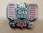 1980-1983 Honda GL1100 Interstate Emblem Fairing Goldwing Side Frame Cover Eagle. Fixed Price $19.99.
