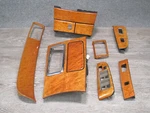 01-03 Lexus UCF30L LS430 Set Of 7 Dash Door Center Console Wood Trim Cover Oem. Fixed Price $116.15.