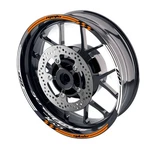 Orange Inch Vinyl Wheel Sticker Decal GP02 For Street Triple 765 R/rs 17-21. Fixed Price $40.71.