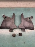 1991-93 Honda Nighthawk CB750 Neck Covers Front Frame Left Right Tank Rubbers. Fixed Price $10.00.