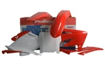 Polisport Red, White Plastic Kit Fits 06-07 CRF250. Fixed Price $109.95.