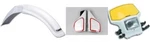 Yamaha Tt 600 59X Plastic Fairing Kit Headlight Number Plate Mudguard. Fixed Price $227.31.