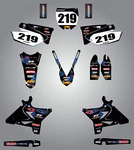 Yamaha Yz 250 Ufo Plastics - 2002 / 2014 Full Graphic Kit Barbed Style Stickers. Fixed Price $181.17.