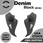 Advan Denim Black Fxrt Lower Leg Fairings Fits Harley Softail Rider S/st. Fixed Price $957.99.