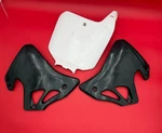 1997 Honda CR125R Oem Right & Left Radiator Cover Cowl Plastic. Fixed Price $24.99.