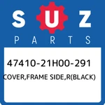 Suzuki 2007 2008 GSXR1000 Oem Right Side Cover Panel Cowl 47410-21H00-291. Fixed Price $98.00.