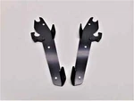 Memphis Shades Yamaha Plates-only Kit For Batwing Fairing Black MEM8897. Fixed Price $39.99.