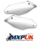 2014 Number Boards White Mxpuk Side Panels (985). Fixed Price $50.83.