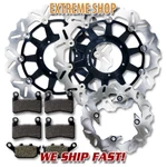 Honda F+r Brake Rotor Pads Cbr 929 Rr (2000-2001) 954 (02-03) Fireblade. Fixed Price $1207.70.