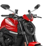 Ducati Monster 2021-2025 Front Headlight Sport Fairing Screen Cowl Red Genuine. Fixed Price $231.72.