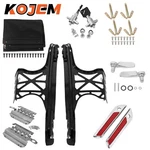 One Touch Saddlebag Latch Lids Hardware Covers For Harley Touring 2014-2024. Fixed Price $52.99.
