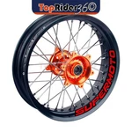 Red Supermoto Rim Wrap Sticker 17" For Suzuki Rmz 250 07-19 18 16 15 14 13. Fixed Price $52.06.